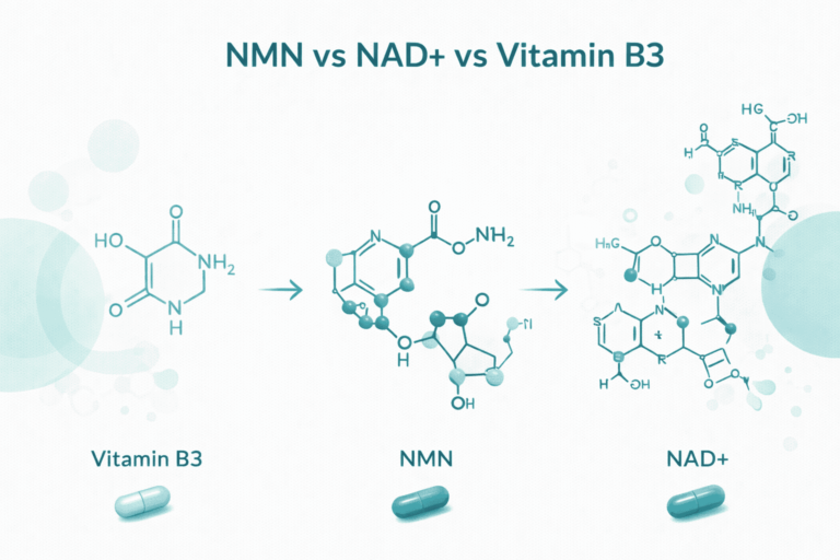 NMN vs NAD+ vs Vitamin B3
