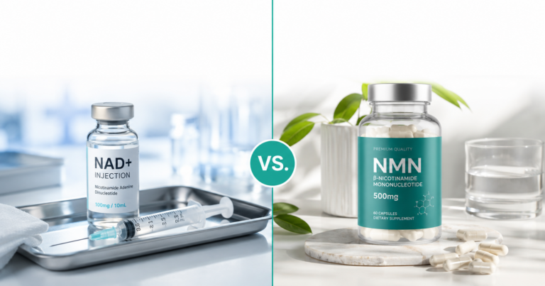 NAD Injections vs NMN Supplements